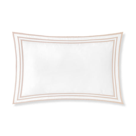 430TC Sateen Bordered Sham Set | Amalia Home Sonata | Oroa.com