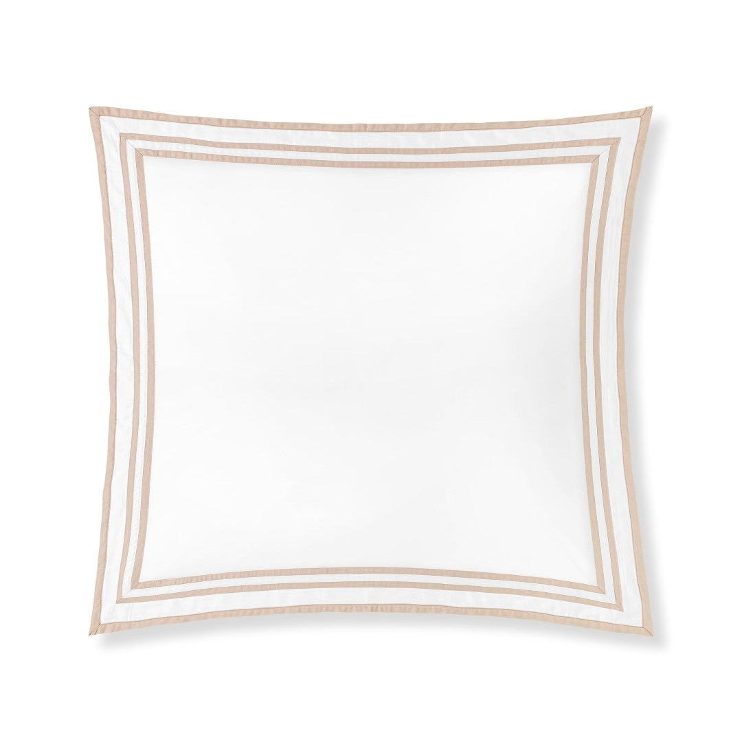 430TC Sateen Bordered Euro Sham | Amalia Home Sonata| Oroa.com