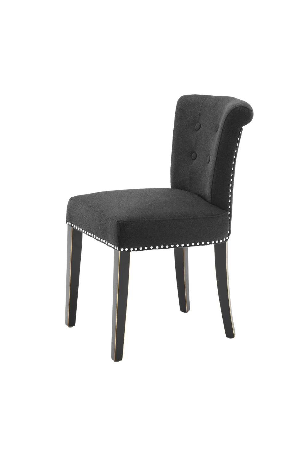 Black Cashmere Dining Chair | Eichholtz Key Largo | Oroa.com