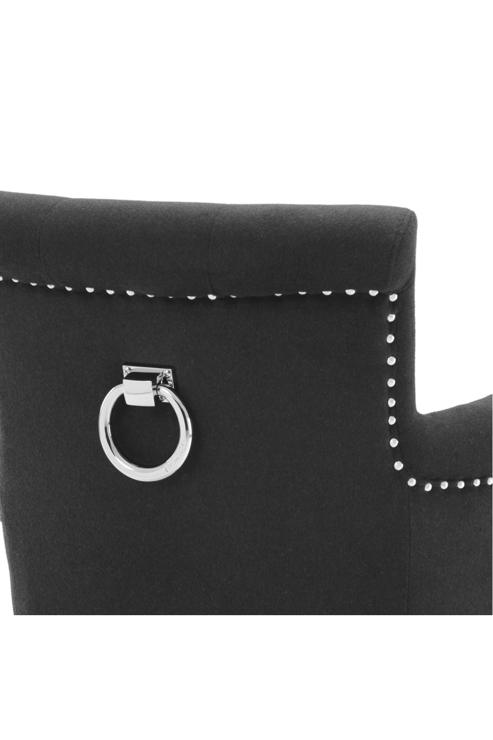 Black Cashmere Dining Wingchair | Eichholtz Key Largo | Oroa.com