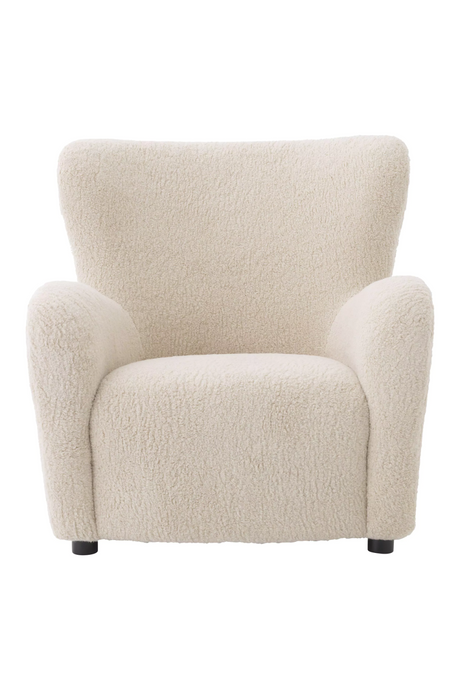 Cream Wingback Lounge Chair L | Eichholtz Svante | Oroatrade.com