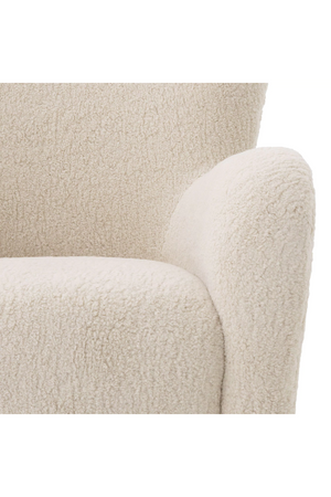 Cream Wingback Lounge Chair L | Eichholtz Svante | Oroatrade.com