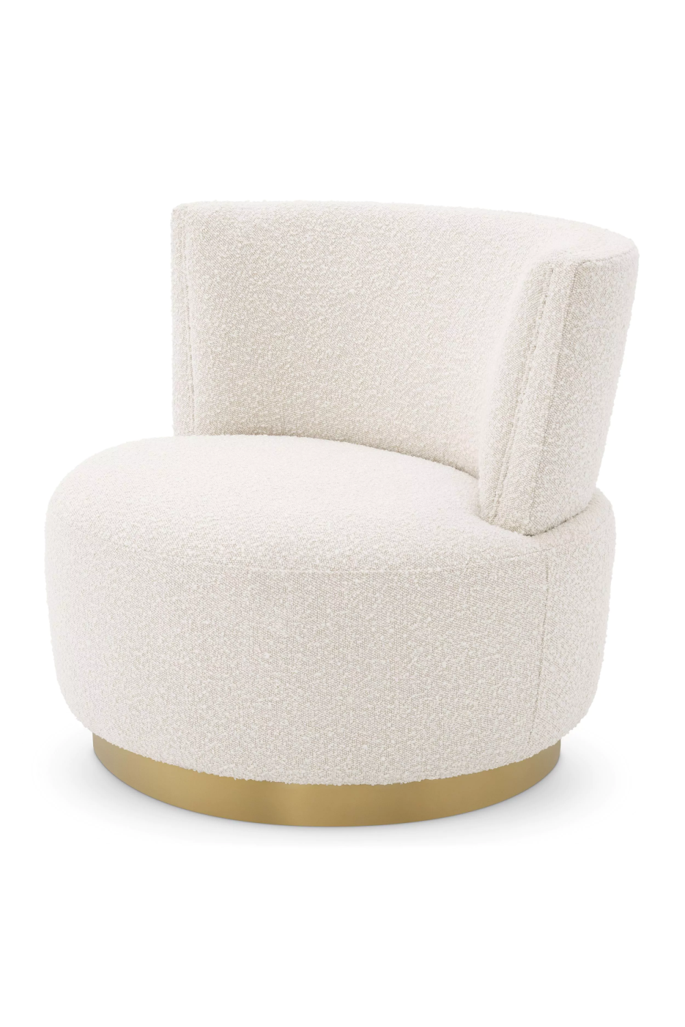 Bouclé Swivel Lounge Chair | Eichholtz Alonso | Oroa.com