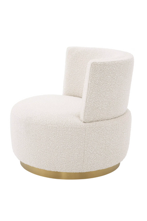 Bouclé Swivel Lounge Chair | Eichholtz Alonso | Oroa.com