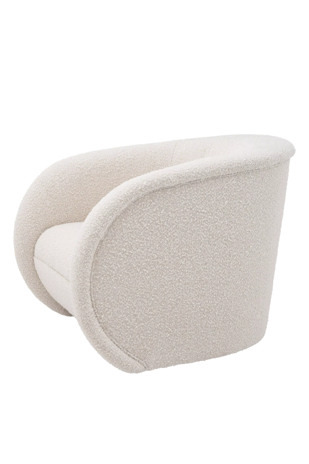 Cream Bouclé  Swivel Chair | Eichholtz Cristo | Oroa.com
