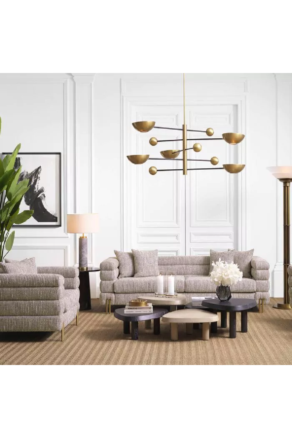 Modern Art Deco Lounge Chair | Eichholtz York | Oroa.com