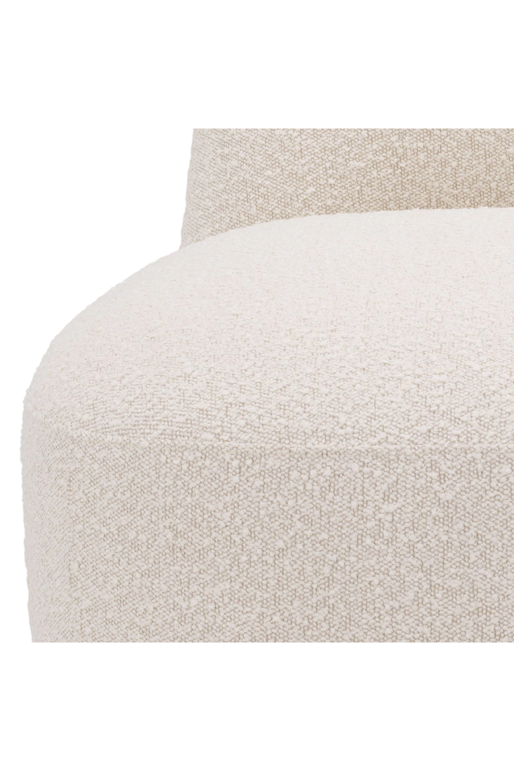 Cream Bouclé Slipper Chair | Eichholtz Björn | Oroa.com