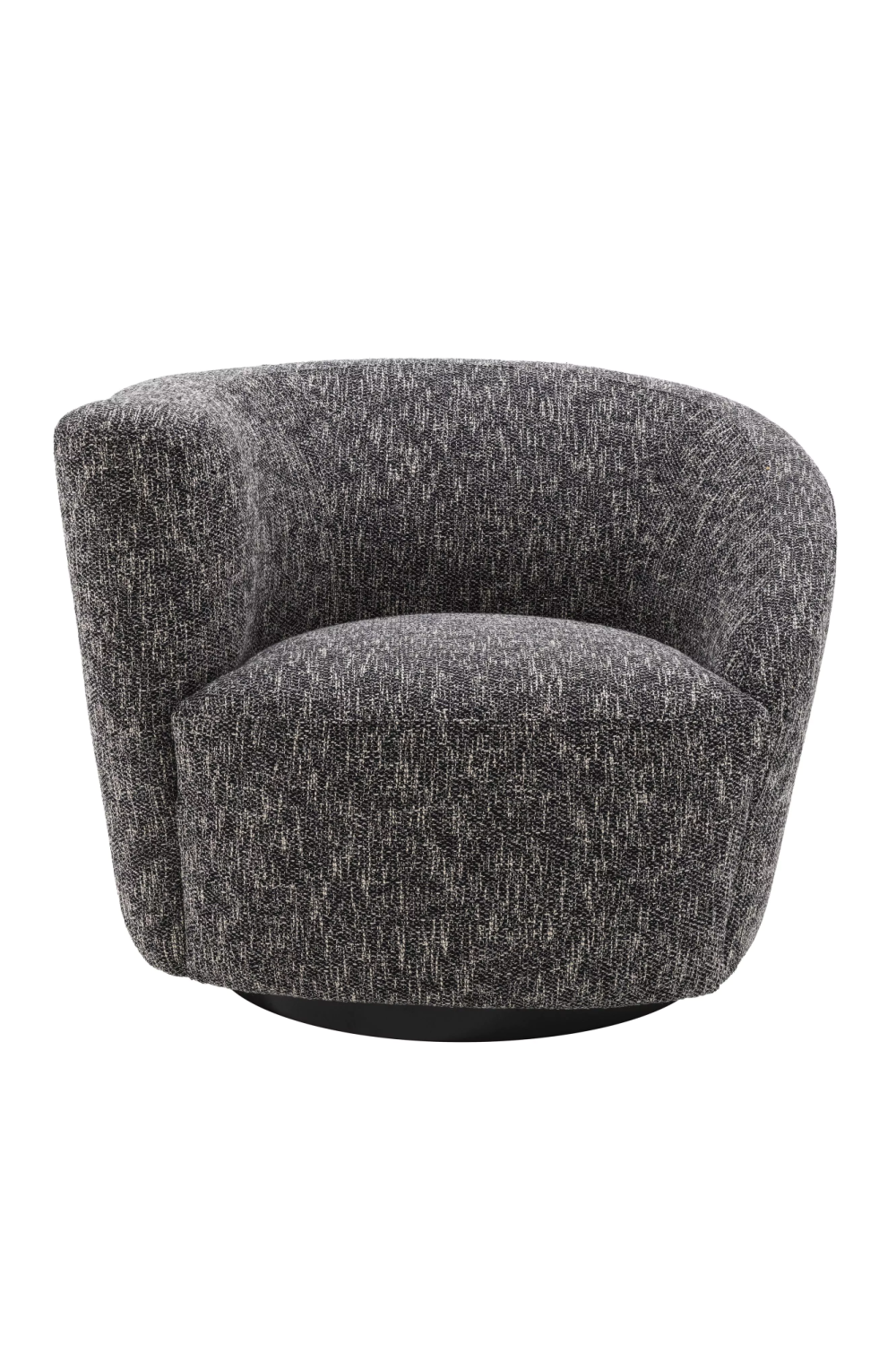 Black Asymmetrical Swivel Chair | Eichholtz Colin | Oroa.com