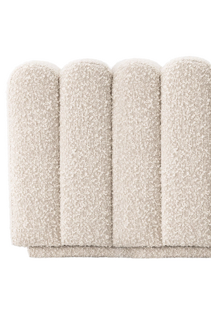 Square Channel Stitched Stool | Eichholtz Bente | OROA