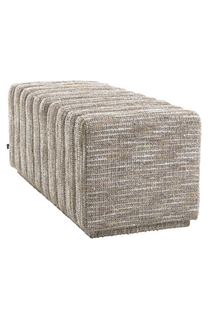 Deep Channel Stitched Bench | Eichholtz Bente | OROA.com