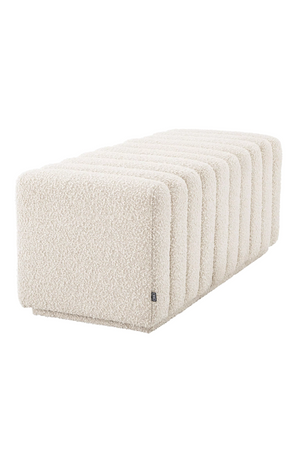 Deep Channel Stitched Bench | Eichholtz Bente | OROA.com