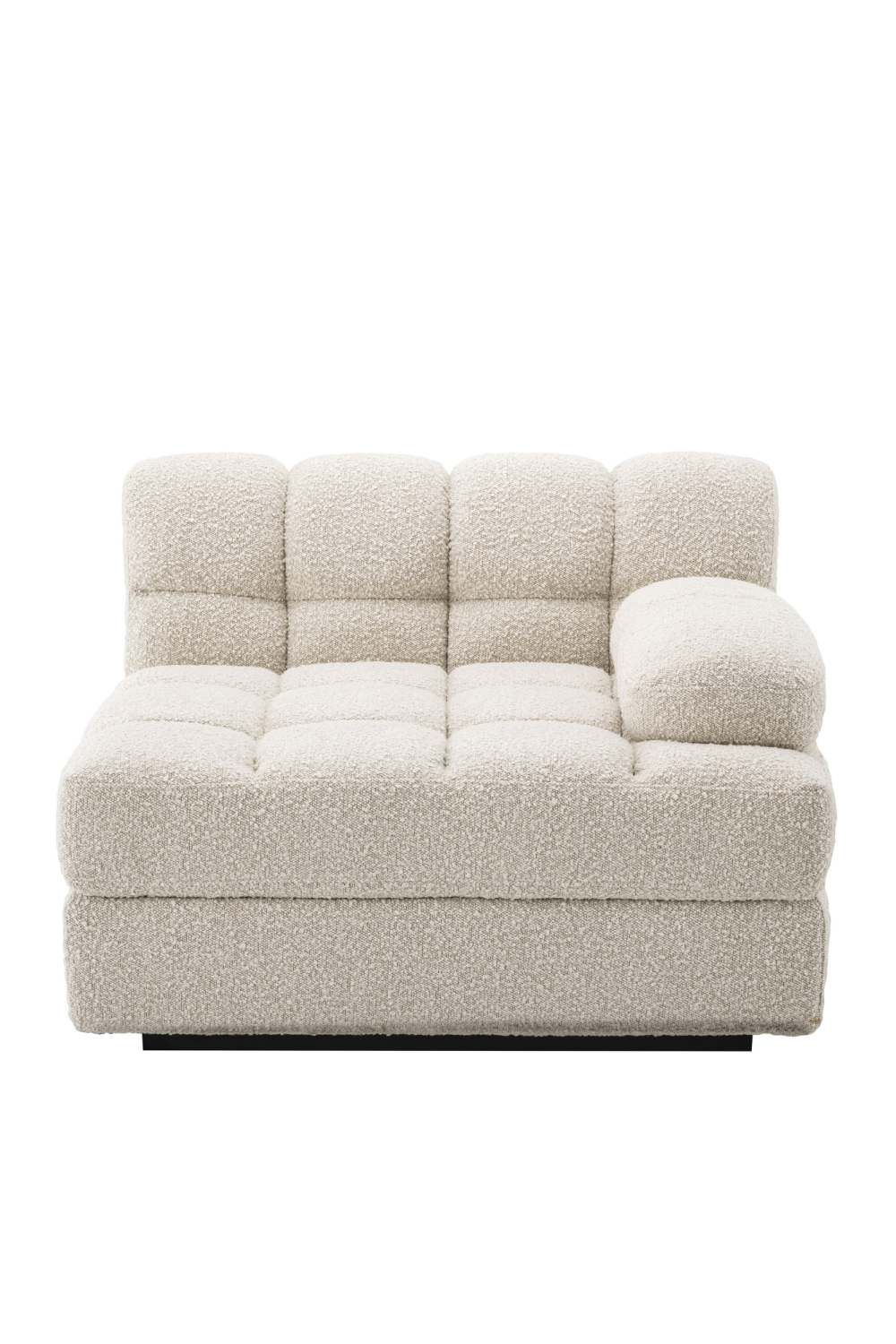 Cream Bouclé Corner Sofa | Eichholtz Dean | Oroa.com