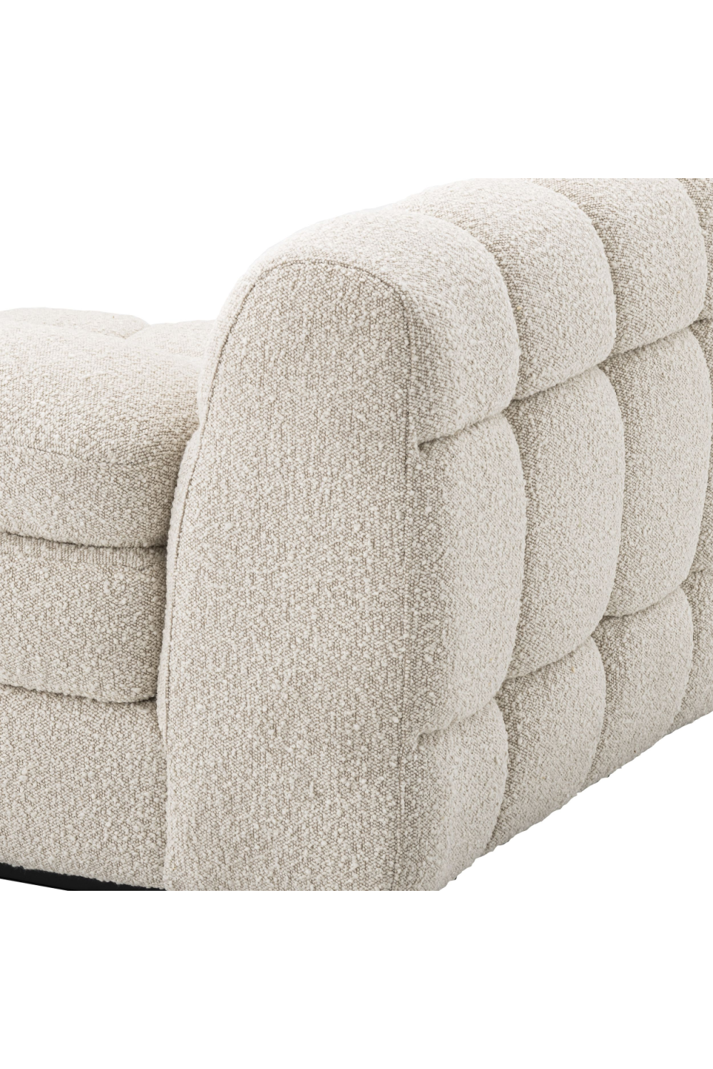 Cream Bouclé Corner Sofa | Eichholtz Dean | Oroa.com