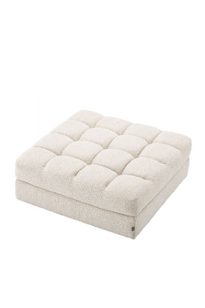 Cream Bouclé Corner Sofa | Eichholtz Dean | Oroa.com