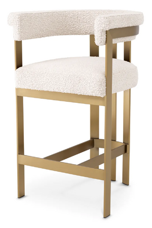 Modern Curved Counter Stool | Eichholtz Clubhouse | Oroa.com