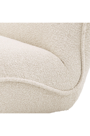 Cream Bouclé Pillow Swivel Chair | Eichholtz Relax | Oroa.com