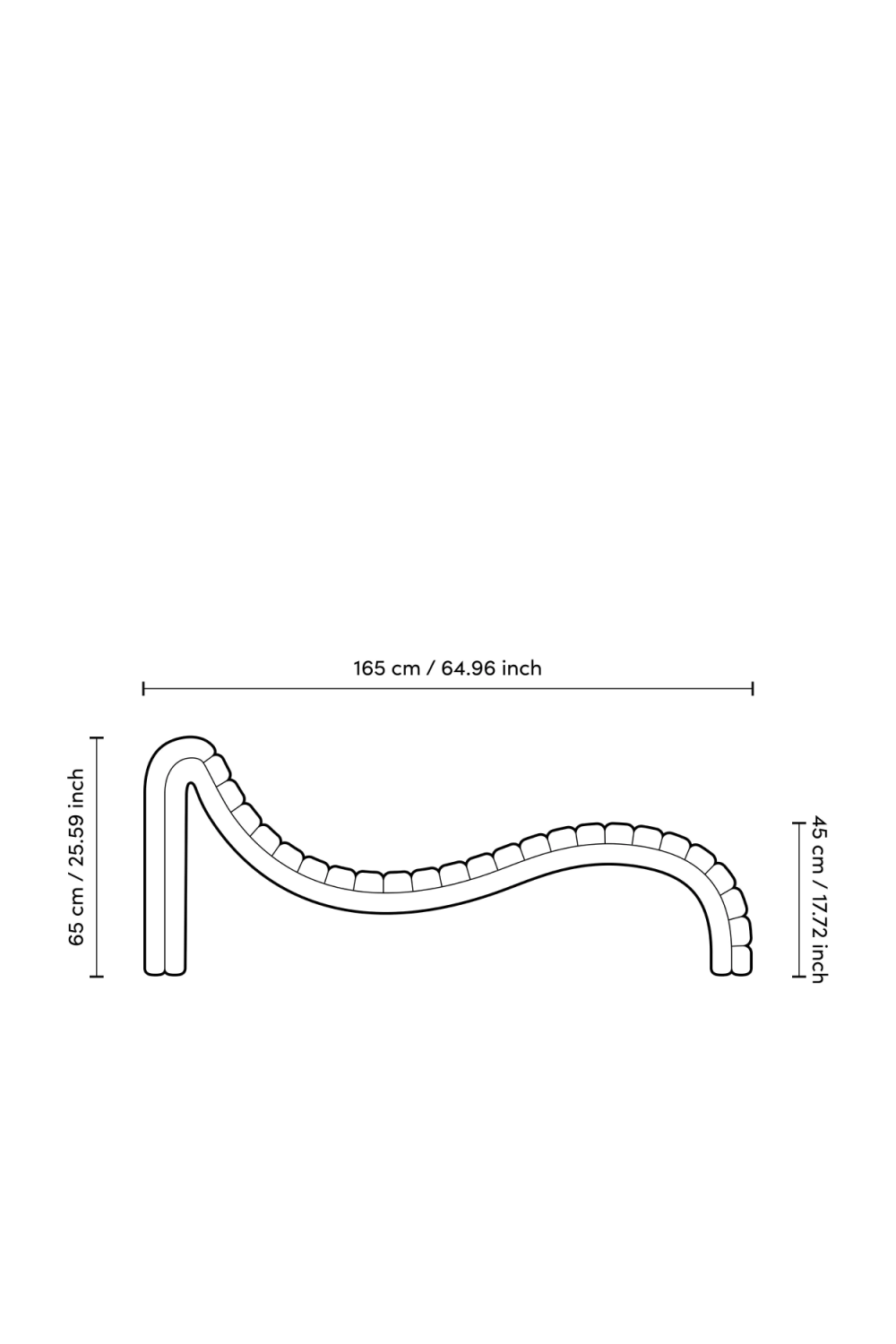 Gray Bouclé Chaise Longue | Eichholtz Pioneer | Oroa.com