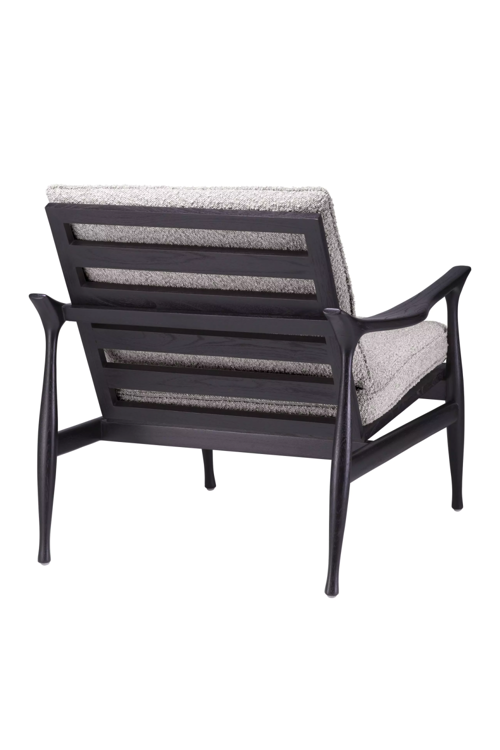 Wood Framed Bouclé Lounge Chair | Eichholtz Manzo | Oroatrade.com