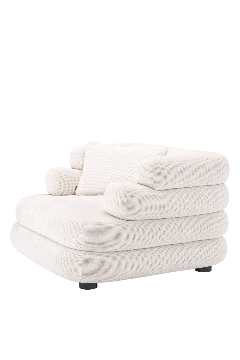 White Layered Lounge Chair | Eichholtz Malaga | Oroa.com
