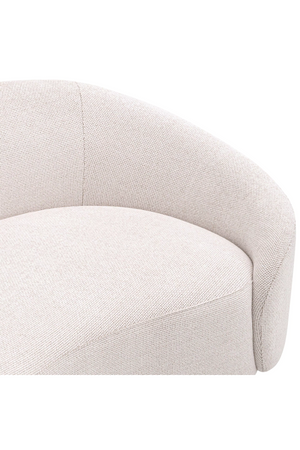 White Modern Curved Sofa | Eichholtz Rivolo | Oroa.com