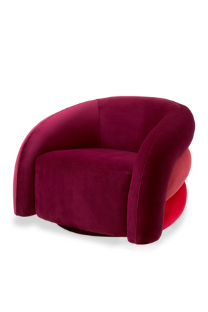Curved Modern Swivel Armchair | Eichholtz Novelle | Oroa.com