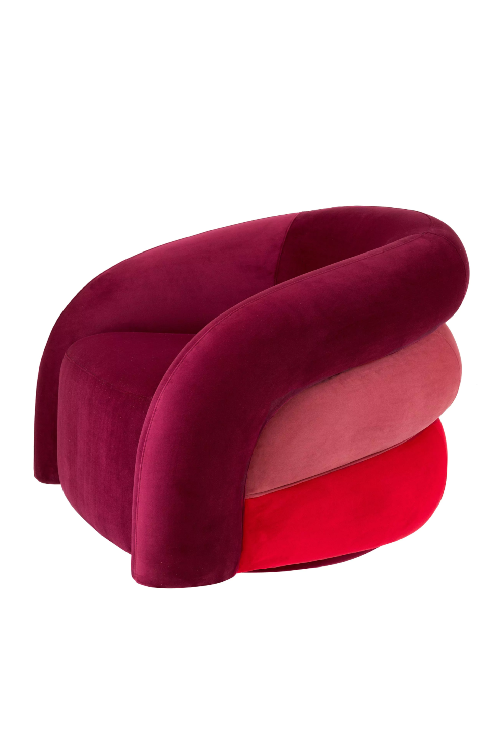 Curved Modern Swivel Armchair | Eichholtz Novelle | Oroa.com