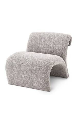 Bouclé Free Flowing Accent Chair | Eichholtz Vignola | Oroa.com