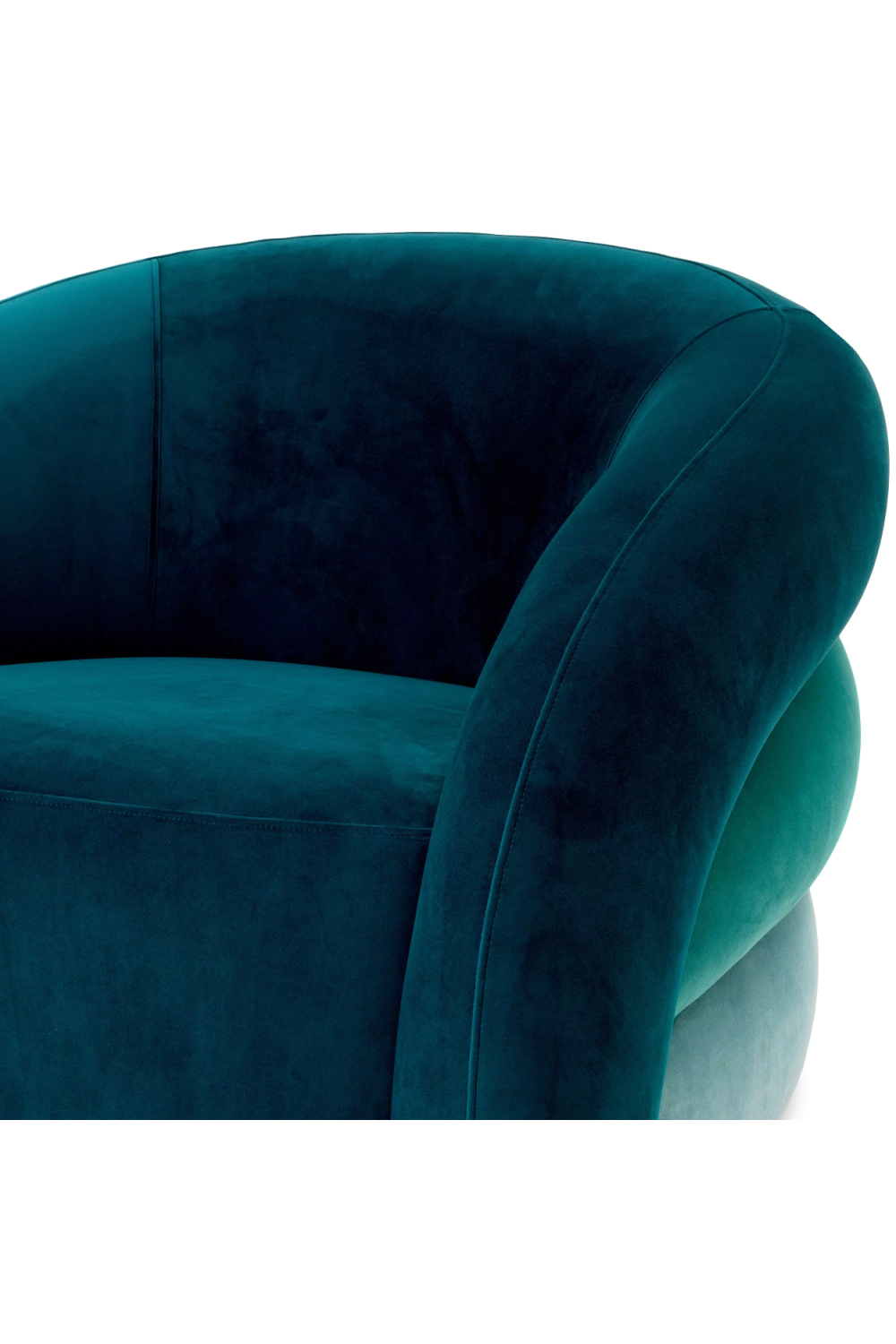 Curved Modern Swivel Armchair | Eichholtz Novelle | Oroa.com