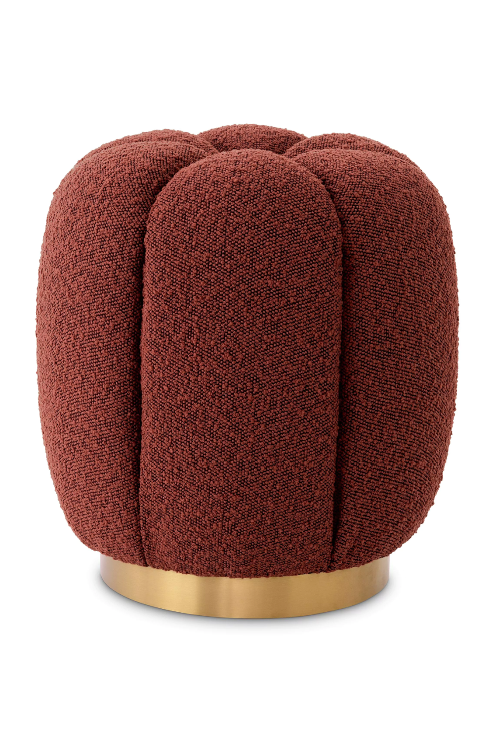 Modern Bouclé Stool | Eichholtz Stool Orchanic | Oroa.com