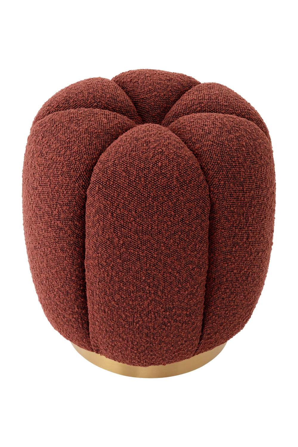 Modern Bouclé Stool | Eichholtz Stool Orchanic | Oroa.com