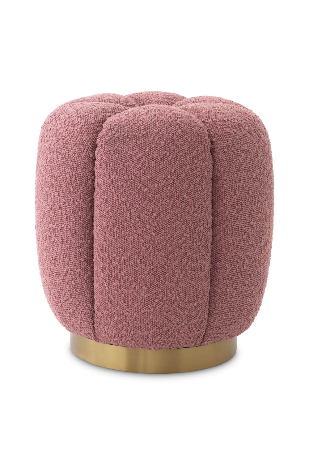 Modern Bouclé Stool | Eichholtz Stool Orchanic | Oroa.com