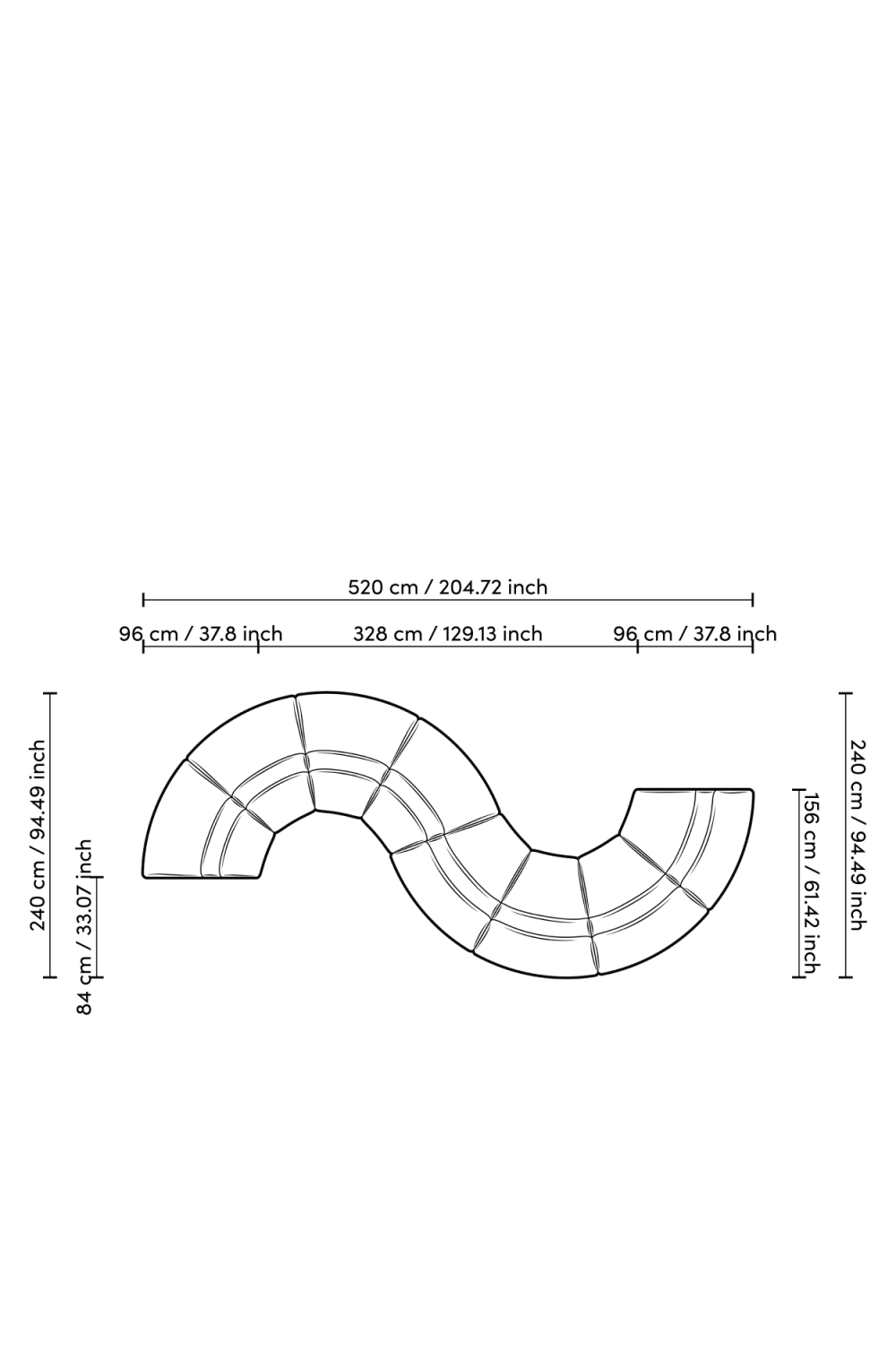 Beige Moduar Sofa | Eichholtz Lindau | Oroa.com