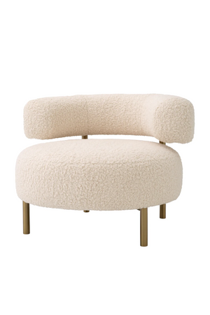 Curved Modern Lounge Chair | Eichholtz Thompson | Oroa.com