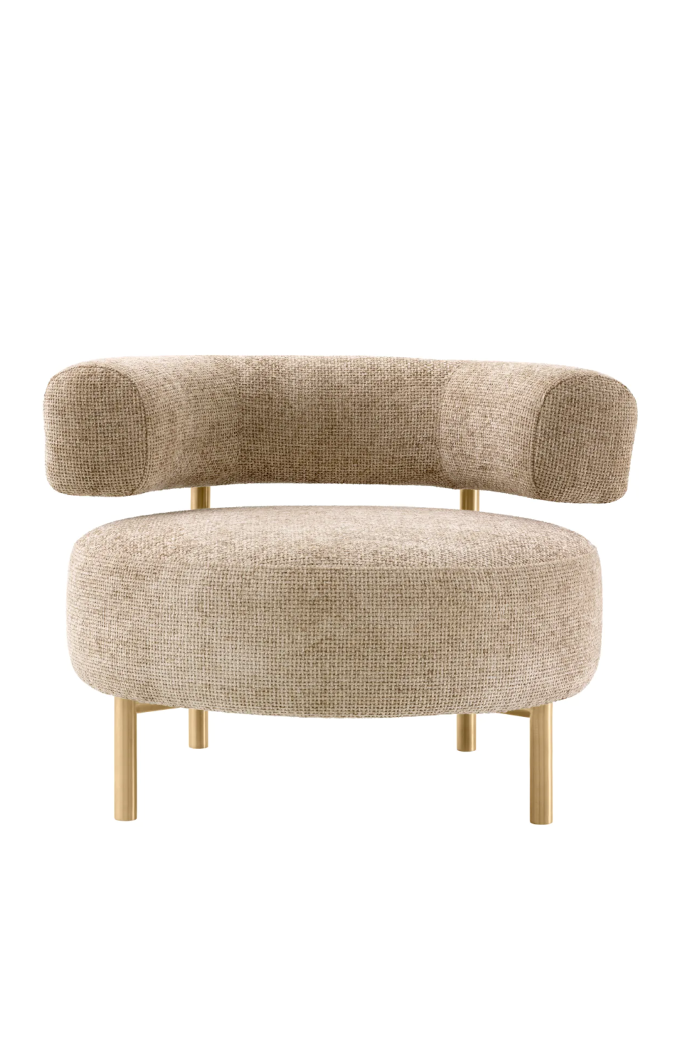 Curved Modern Lounge Chair | Eichholtz Thompson | Oroa.com