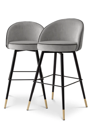 Piped Modern Bar Stools (2) | Eichholtz Cooper | Oroa.com