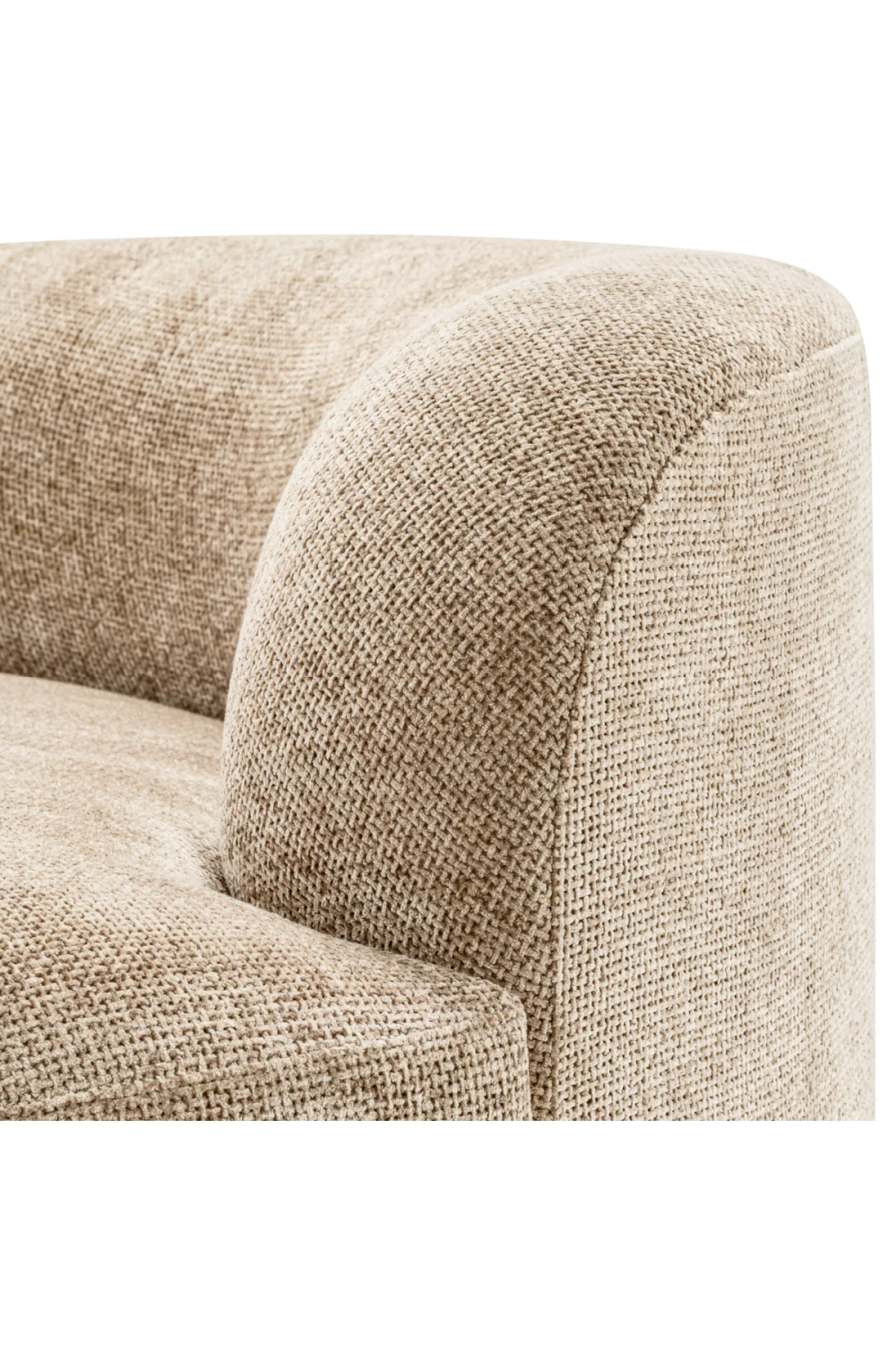 Beige Round Sofa | Eichholtz Björn | Oroa.com