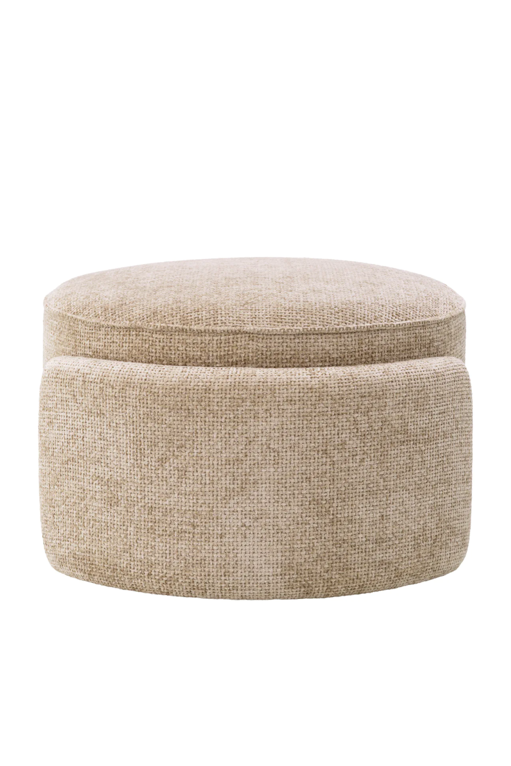 Round Upholstered Modern Stool | Eichholtz Ortega | Oroa.com