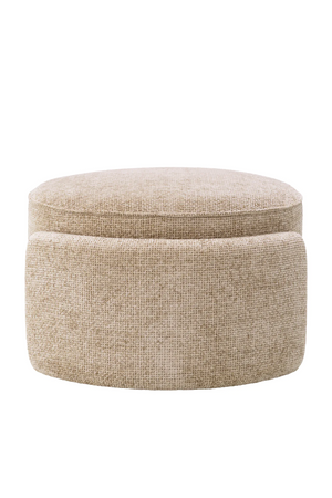 Round Upholstered Modern Stool | Eichholtz Ortega | Oroa.com