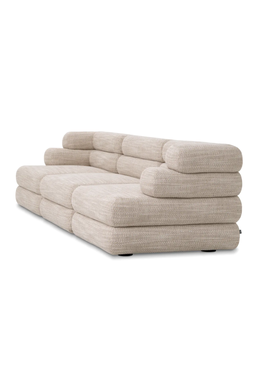  Beige Tiered Modular Sofa | Eichholtz Malaga | Oroa.com