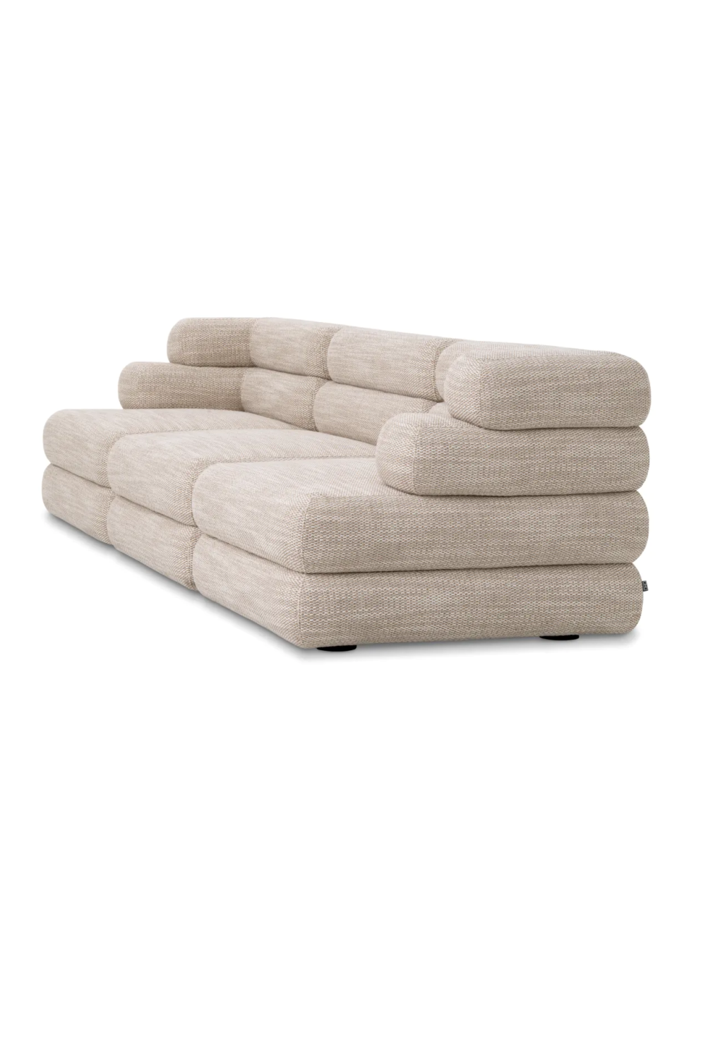  Beige Tiered Modular Sofa | Eichholtz Malaga | Oroa.com