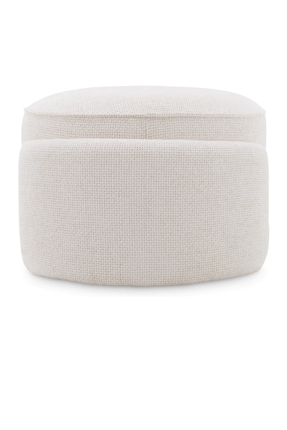 Round Upholstered Modern Stool | Eichholtz Ortega | Oroa.com