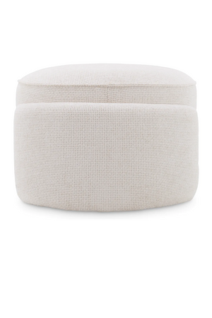 Round Upholstered Modern Stool | Eichholtz Ortega | Oroa.com