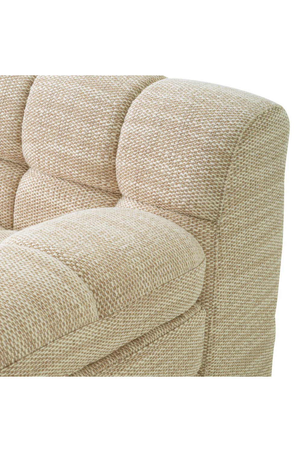 Beige Channeled Sofa | Eichholtz Dean | Oroa.com