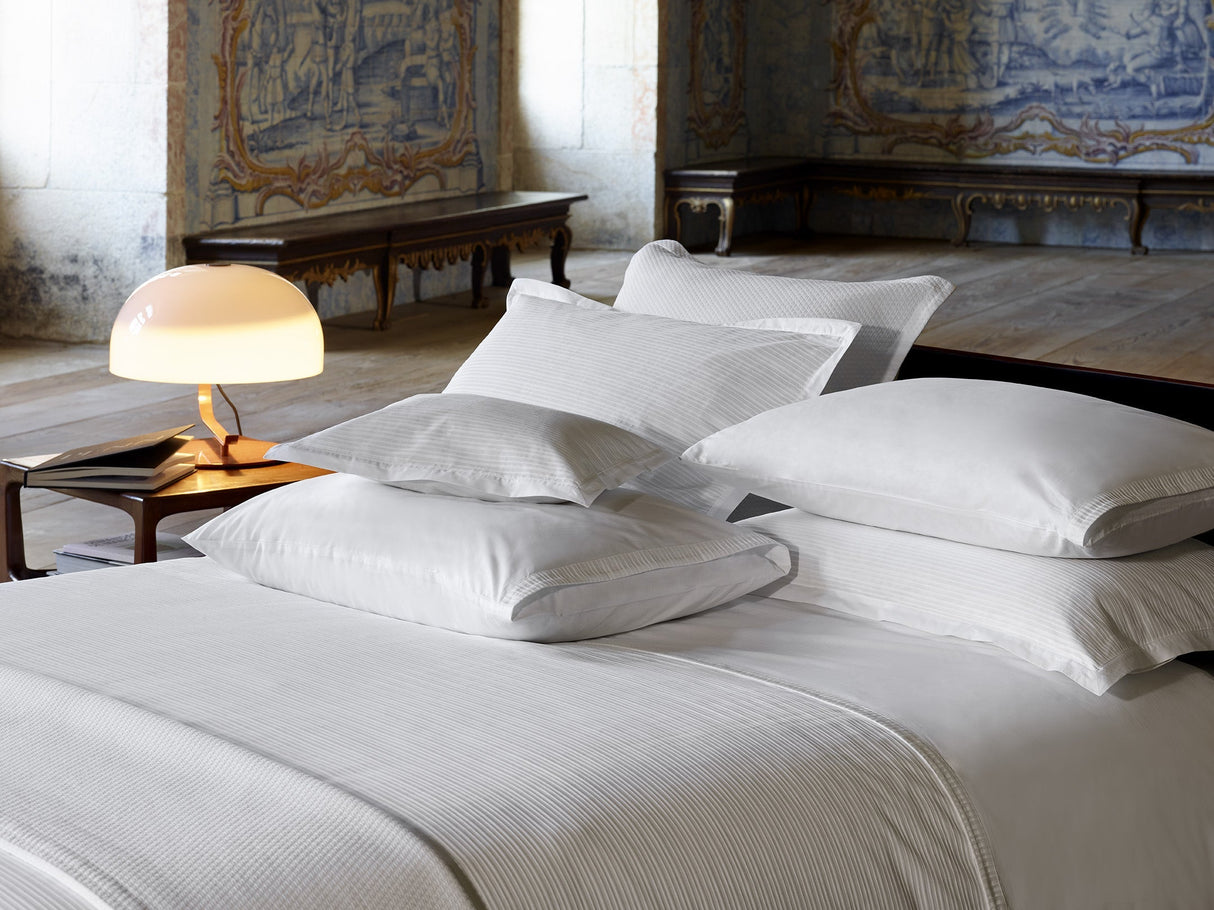 200TC Pleated Percale Sham Set | Amalia Home Luna | Oroa.com