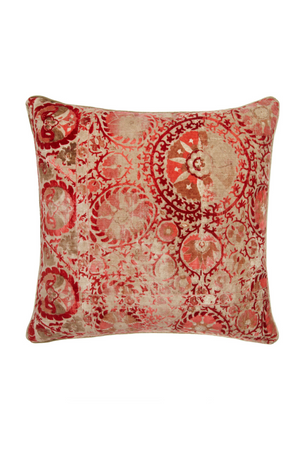 Velvet Vintage Suzani Cushion | Andrew Martin Iznik | OROA