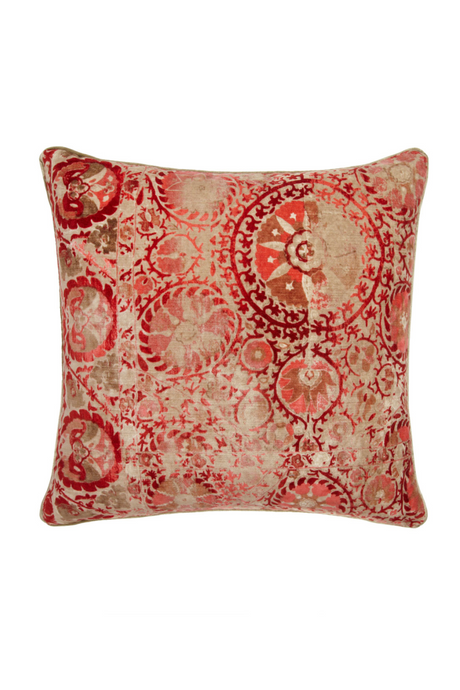Velvet Vintage Suzani Cushion | Andrew Martin Iznik | OROA