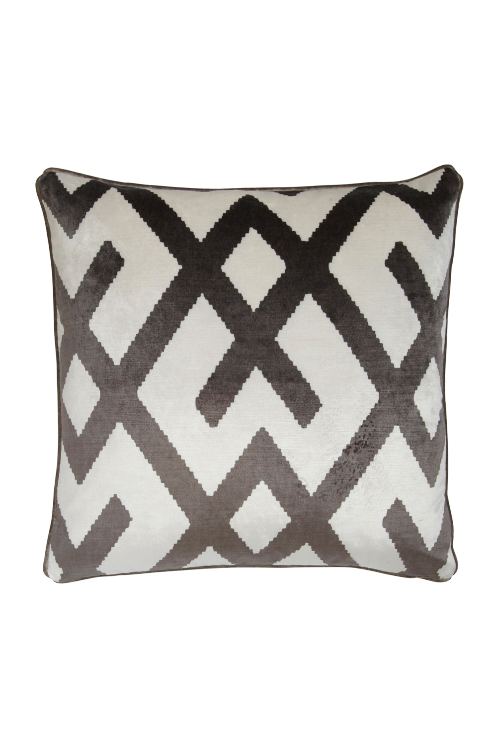 Patterned Velvet Throw Pillow | Andrew Martin Fitzroy | OROA