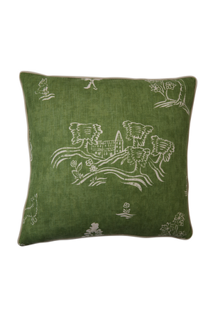 Tapestry Print Cushion | Andrew Martin Friendly Folk | OROA