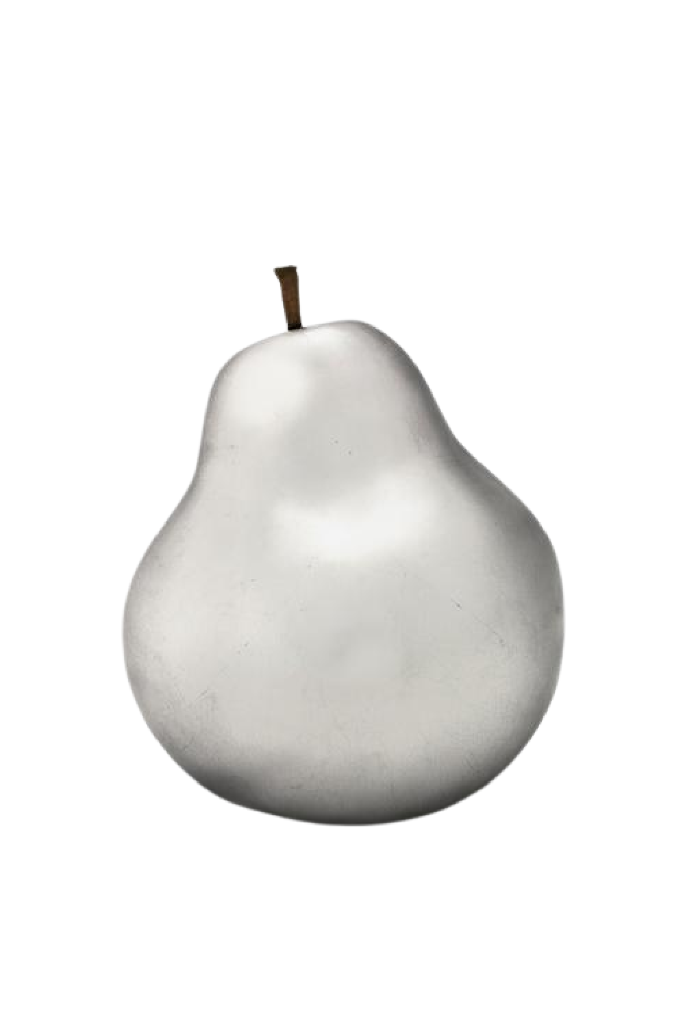 Decorative Silver Pear Sculpture | Andrew Martin Plated | Oroa.com