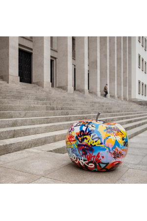 Apple Ceramic Sculpture | Andrew Martin Graffiti | OROA